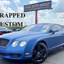 2005 Bentley Continental GT Turbo AWD     6.0L TT W12