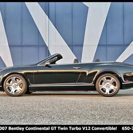 2007 Bentley Continental GT W12 Twin Turbo Convertible! [hidden information]