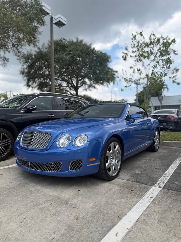 2008 Bentley continental gt convertible
