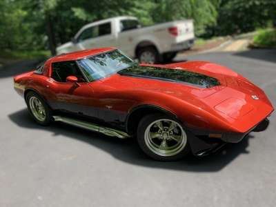 1978 Chevrolet Corvette T-Tops Side Pipes 4-Wheel Disc A/C...
