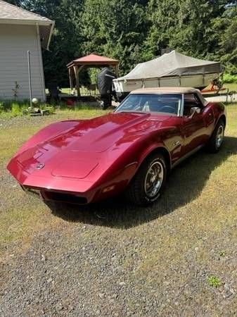 1974 Chevrolet Corvette Crate 350 V8, A/C, PW, Orig Motor...
