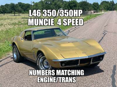 1969 Chevrolet Corvette Stingray L46 NUMBERS MATCHING
