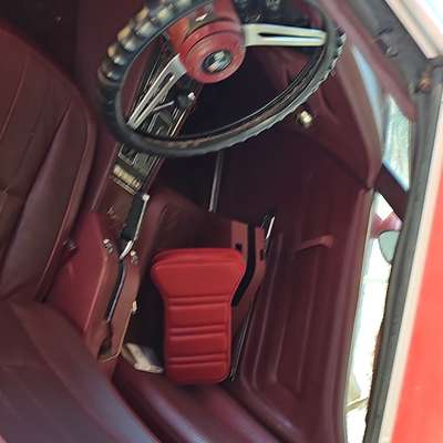 1975 Chevrolet Corvette red