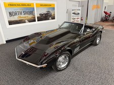 1969 Chevrolet Corvette Real Black Convertible-SEE VIDEO