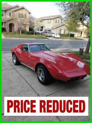 1973 Chevrolet Corvette w/ T-Tops 27,000 ORIGINAL MILES...