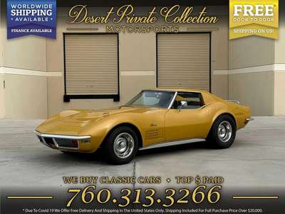 1972 Chevrolet Corvette Stingray c3 T Top