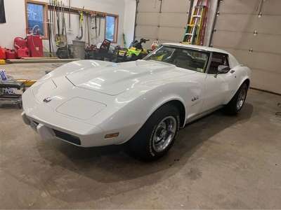 1975 Chevrolet Corvette 4-Spd Manual, Factory Luggage Rack,...