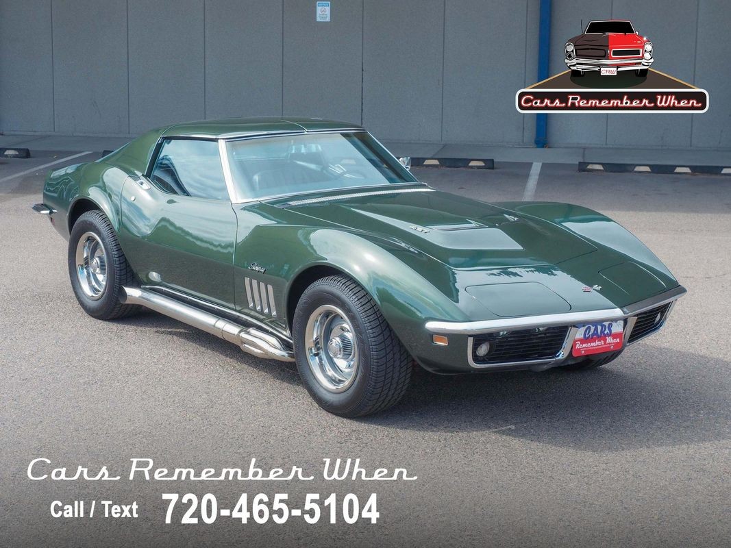 1969 Chevrolet Corvette Big Block 4-Speed Side Pipe Coupe