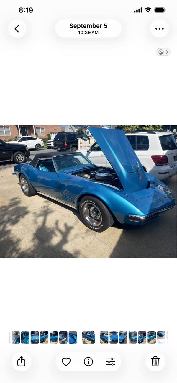 1970 Chevrolet Corvette - Convertible 2D