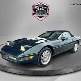 1989 Chevrolet Corvette - Convertible 2D