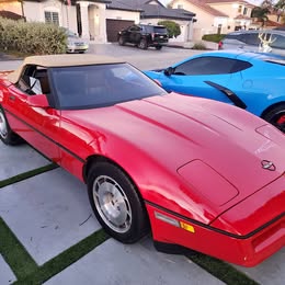1986 Chevrolet corvette convertible indi 500 edition