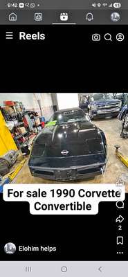 1990 Chevrolet Corvette - Convertible 2D