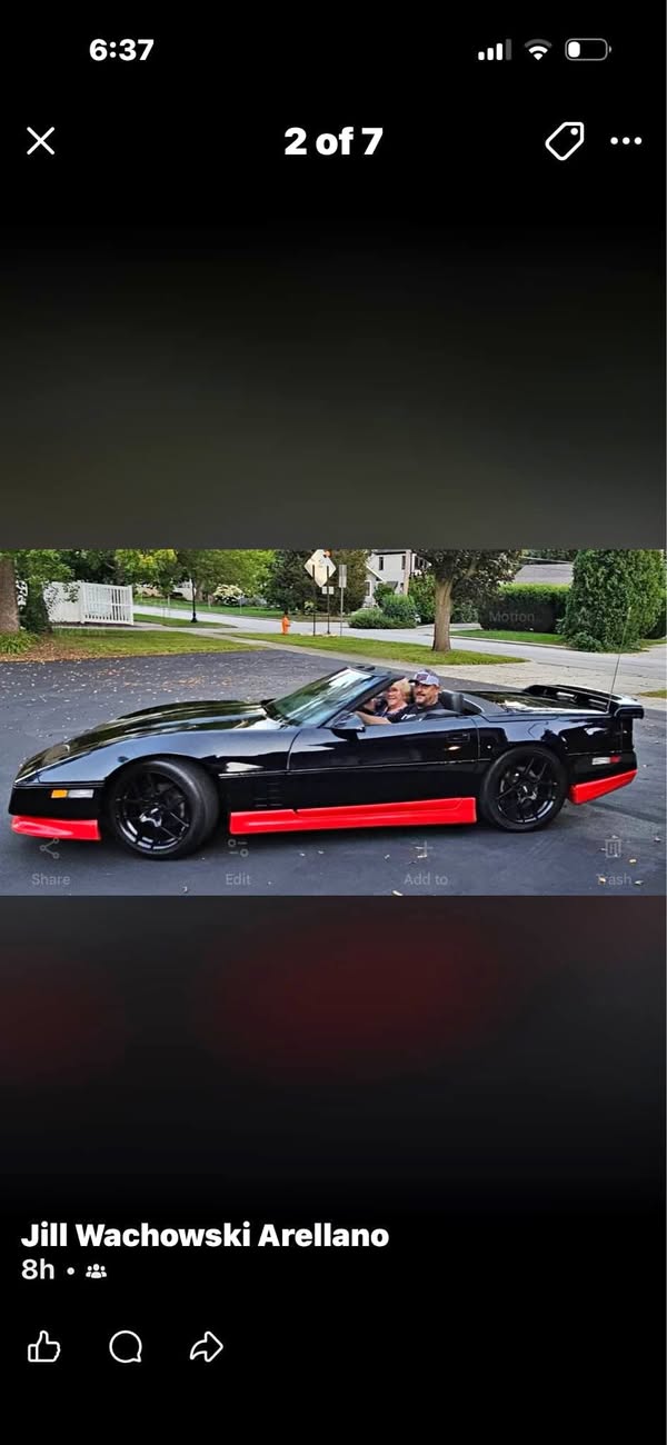 1986 Chevrolet Corvette - Championship Special Edition Convertible 2D