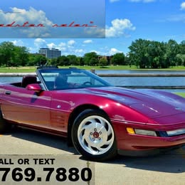 1993 Chevrolet 40th Anniversary Corvette Convertible RWD