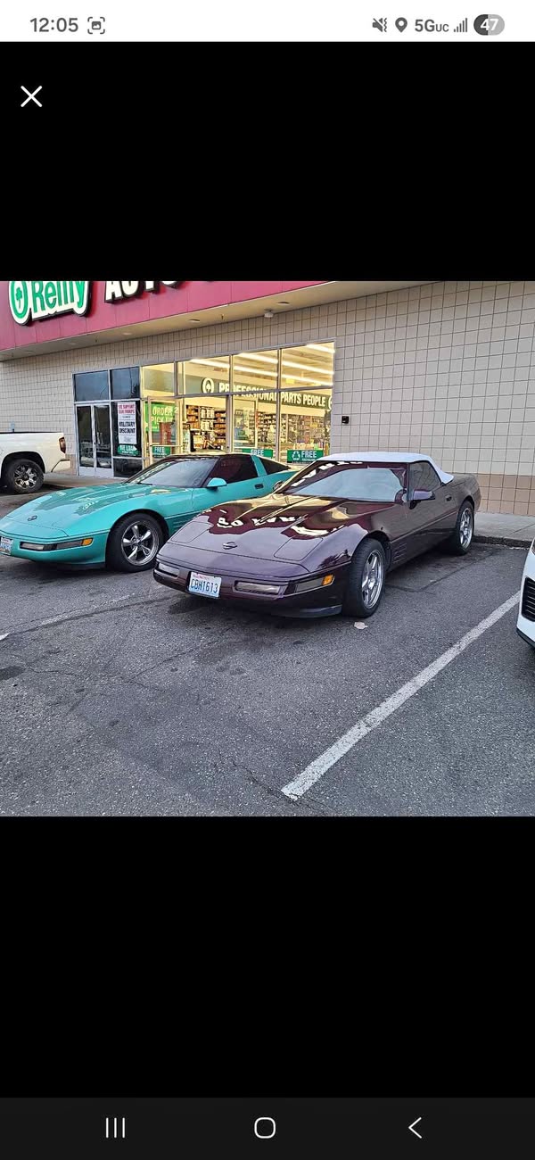 1992 Chevrolet Corvette - Convertible 2D