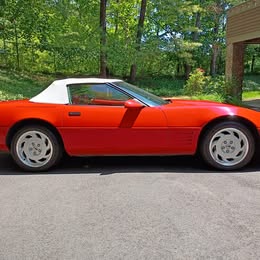 1989 Chevrolet corvette convertible