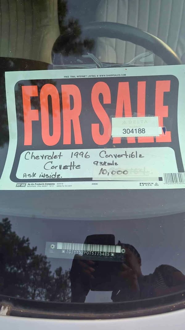1996 Chevrolet Corvette - Convertible 2D