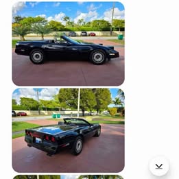 1989 Chevrolet Corvette - Stingray Z51 Convertible 2D