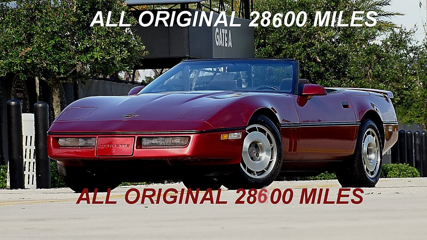 1987 Chevrolet Corvette CHEVROLET CORVETTE