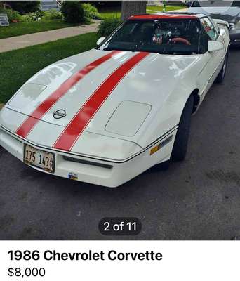 1986 Chevrolet Corvette - Coupe 2D