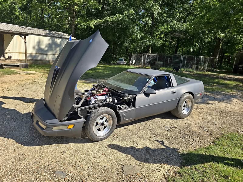 1984 Chevrolet corvette drag car