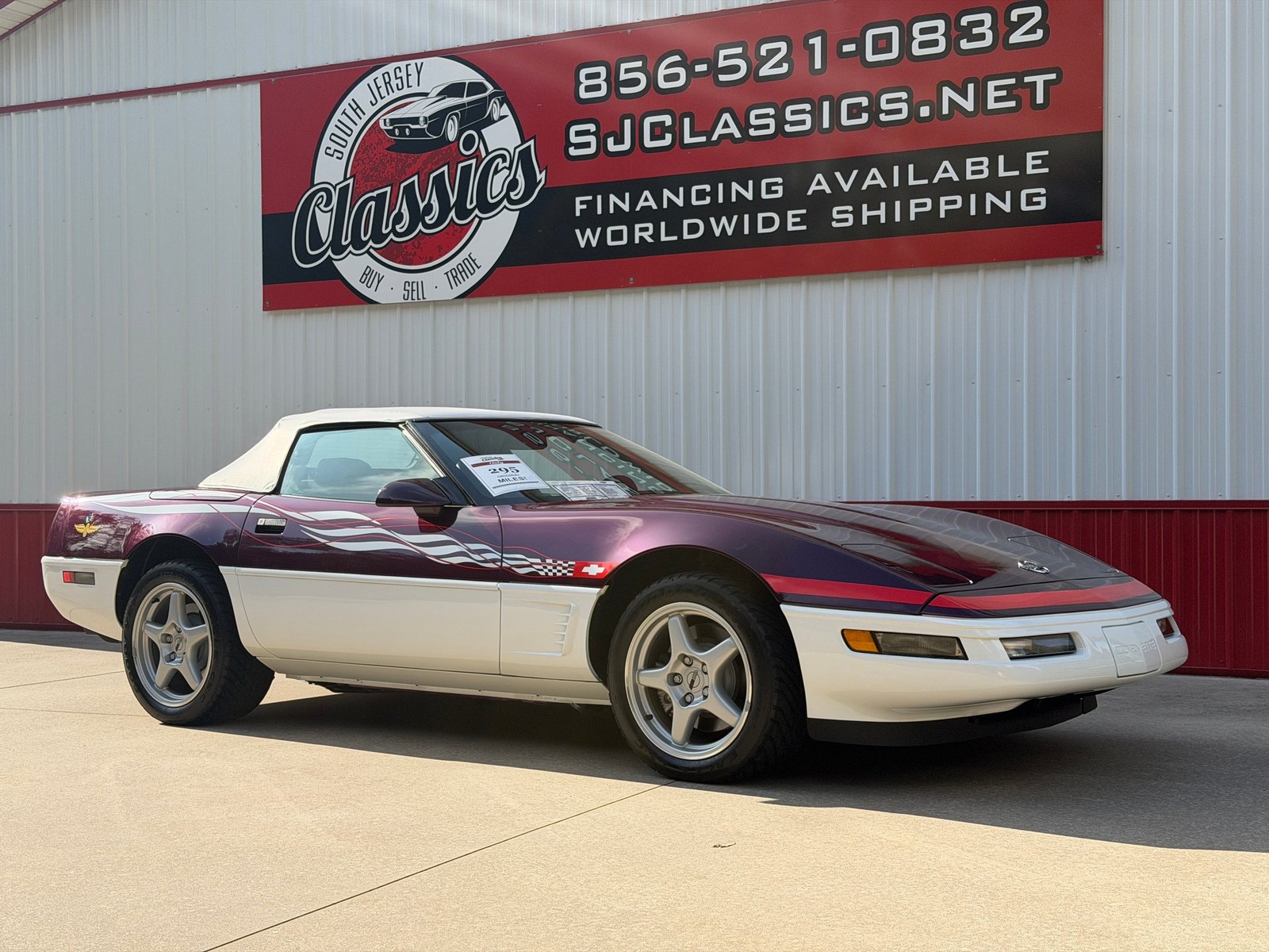 1995 Chevrolet Corvette Only 295 Original Miles Since New...