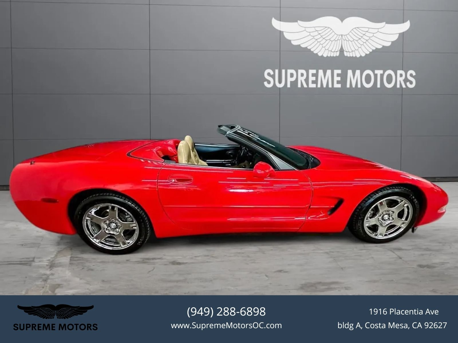 1998 Chevrolet Corvette Convertible 2D