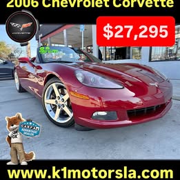 2006 Chevrolet CORVETTE CONVERTIBLE - 6 SPEED