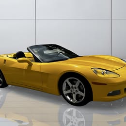 2007 Chevrolet Corvette Convertible 3LT VELOCITY YELLOW | Z51 PERFORMANCE PACKAGE | CHROME WHEELS | LOADED 3LT