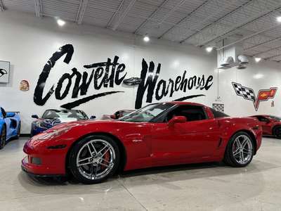 2007 Chevrolet Corvette Z06 2LZ, NAV, Spoiler, Chrome...