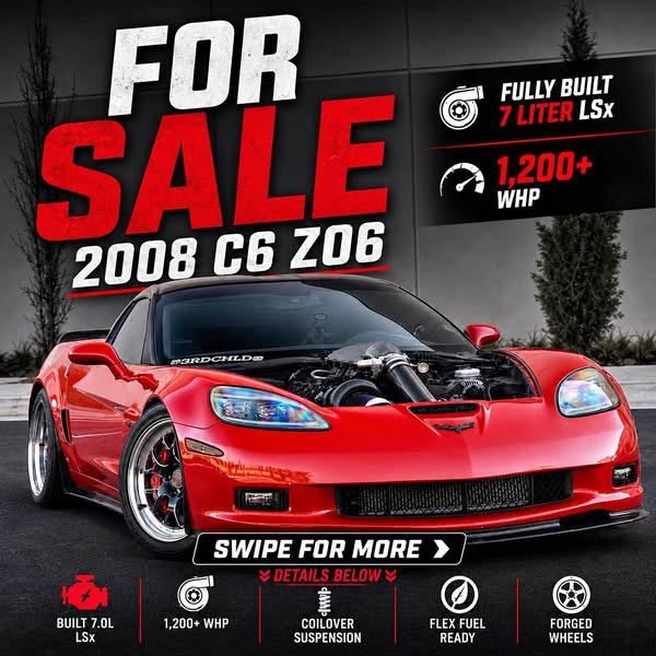 2008 Chevrolet Corvette - Z06 Coupe 2D
