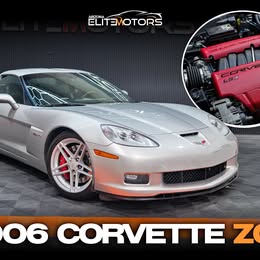 2006 Chevrolet Corvette Z06 Coupe 2D