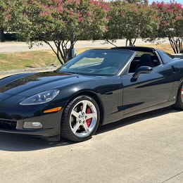 2005 Chevrolet corvette coupe targa top c6