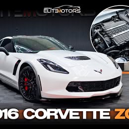 2016 Chevrolet Corvette Z06 Coupe 2D