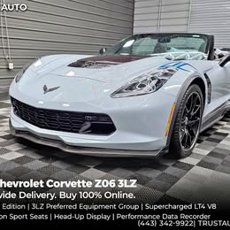 2018 Chevrolet Corvette Z06 3LZ Luxury Convertible w\/Carbon 65 Edition
