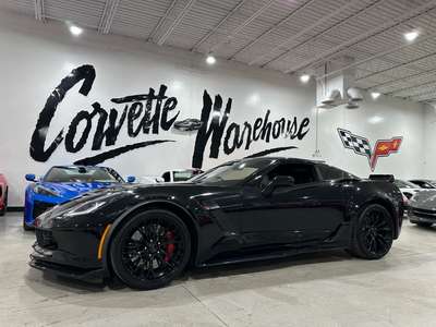 2017 Chevrolet Corvette Z06 PREMIUM, CFZ, UQT, Auto, Black...