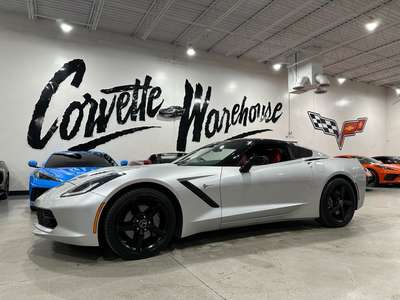 2015 Chevrolet Corvette Coupe 7-Speed, Glass Top, Black...