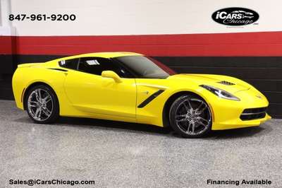 2014 Chevrolet Corvette Stingray Z51 3LT Cpe 59,712 Miles...
