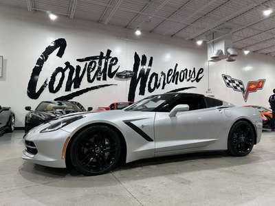 2018 Chevrolet Corvette Coupe 3LT, NPP, Z51 Black 5-Spokes,...