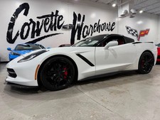 2015 Chevrolet Corvette Coupe 2LT NPP UQT J6F Z51 Wheels, Skirts Split 97k