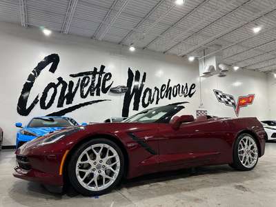 2016 Chevrolet Corvette CONV 3LT, NPP, ZLE Spice 1/535, $5k...