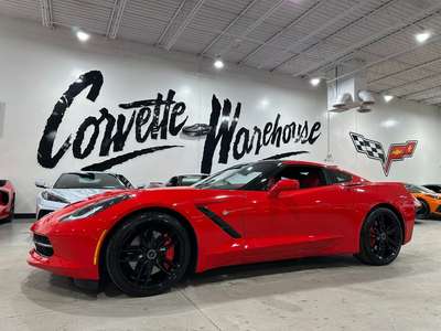2015 Chevrolet Corvette Coupe 3LT, Z51, J6F, CF Top, Auto,...