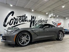 2015 Chevrolet Corvette Coupe 3LT, Z51, FE4, FAY, NPP, Glass, Chromes 21k!
