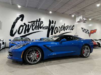 2014 Chevrolet Corvette Coupe 3LT, Z51, NPP, J6F, Glass...
