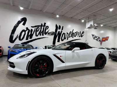 2019 Chevrolet Corvette CONV J6F, Z51 Wheels w/Red Lip,...