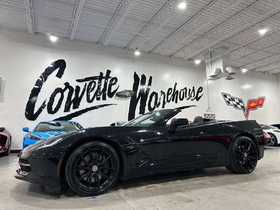 2014 Chevrolet Corvette CONV 3LT, Z51, FE4, NPP, AUTO, BLK...