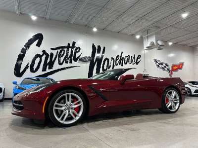 2019 Chevrolet Corvette CONV Z51, 3LT, J6F, PDV Wing...