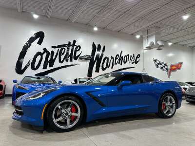 2014 Chevrolet Corvette Coupe 3LT, J6F, NPP, FAY, 1-Owner,...