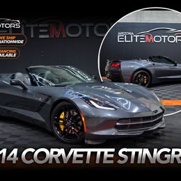 2014 Chevrolet corvette stingray z51 convertible 2d 3lt