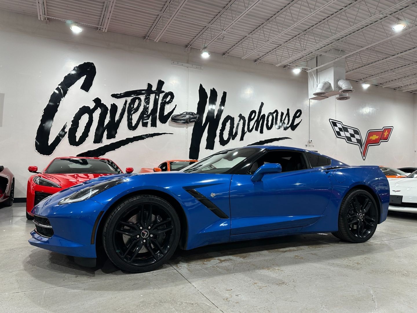 2014 Chevrolet Corvette Coupe 3LT, Z51, NPP, Auto, Black...